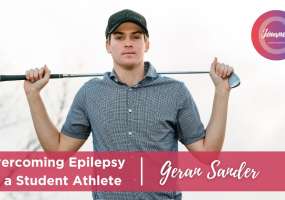 Geran is sharing his eJourney about overcoming the challenges of living with epilepsy as a student athlete