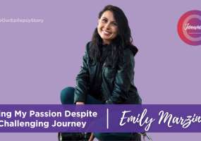 Emily shares her journey about finding her passion despite a challenging journey with epilepsy